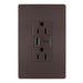 Pass And Seymour Radiant A/C Fast Charge USB And Duplex 15A Dark Bronze (R26USBAC6DBCCV4)