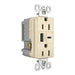 Pass And Seymour Radiant A/C Fast Charge USB And Duplex 15A Light Almond (R26USBAC6LA)