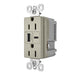 Pass And Seymour Radiant A/C Fast Charge USB And Duplex 15A Nickel (R26USBAC6NICCV4)