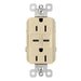 Pass And Seymour Radiant C/C Fast Charge USB And Duplex 15A Ivory (R26USBCC6I)