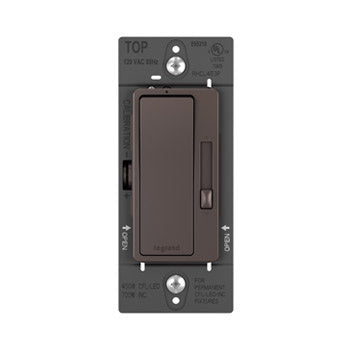 Pass And Seymour Radiant Compact Fluorescent /LED Single Pole/3-Way 450W Dark Bronze (RHCL453PDBCCV4)