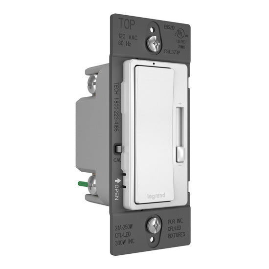 Pass And Seymour Radiant Compact Fluorescent /LED Single Pole/3-Way 450W White SSL7A (RHL373PW)