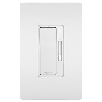 Pass And Seymour Radiant Fluorescent Single Pole/3-Way 8A Dimmer White (RHFB83PW)