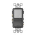 Pass And Seymour Radiant Nightlight And Single Pole/3Way Switch Black (NTL873BKCC6)