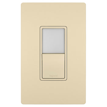 Pass And Seymour Radiant Nightlight And Single Pole/3Way Switch Ivory (NTL873ICC6)