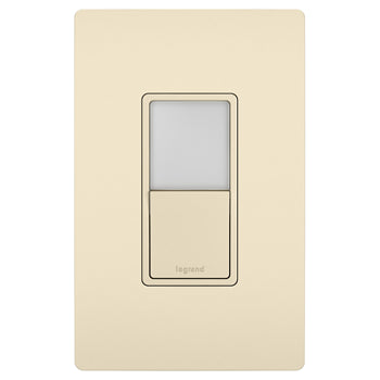 Pass And Seymour Radiant Nightlight And Single Pole/3Way Switch Light Almond (NTL873LACC6)