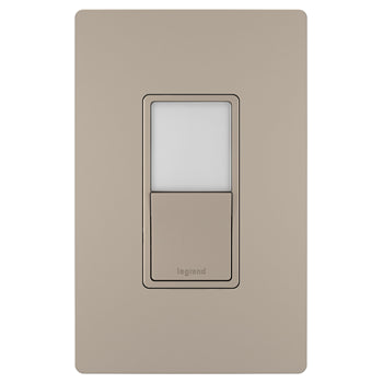 Pass And Seymour Radiant Nightlight And Single Pole/3Way Switch Nickel (NTL873NICC6)