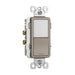 Pass And Seymour Radiant Nightlight And Single Pole/3Way Switch Nickel (NTL873NICC6)