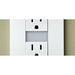 Pass And Seymour Radiant Nightlight /2 15A Tamper-Resistant Outlet And Louver White (NTL885TRWCC6)
