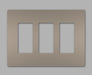 Pass And Seymour Radiant Screwless Wall Plate 3-Gang Nickel (RWP263NI)