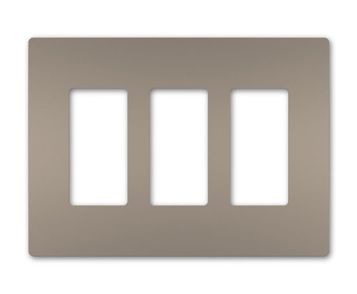 Pass And Seymour Radiant Screwless Wall Plate 3-Gang Nickel (RWP263NI)