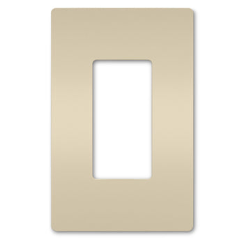 Pass And Seymour Radiant Screwless Wall Plate 1-Gang Light Almond (RWP26LA)