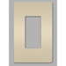 Pass And Seymour Radiant Screwless Wall Plate 1-Gang Light Almond (RWP26LA)