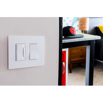 Pass And Seymour Radiant Screwless Wall Plate 2-Gang White (RWP262W)