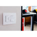 Pass And Seymour Radiant Screwless Wall Plate 2-Gang White (RWP262W)