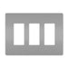 Pass And Seymour Radiant Screwless Wall Plate 3-Gang Gray (RWP263GRY)