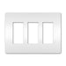 Pass And Seymour Radiant Screwless Wall Plate 3-Gang White (RWP263W)