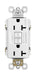 Pass and Seymour Radiant Self-Test Tamper-Resistant Appliance GFCI 15A 125V White  (1597TRAPLW)