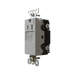 Pass and Seymour Radiant Self-Test Tamper-Resistant Single GFCI Outlet 15A 125V Gray  (1597TRSGLGRY)