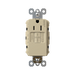 Pass and Seymour Radiant Self-Test Tamper-Resistant Single GFCI Outlet 15A 125V Ivory  (1597TRSGLI)