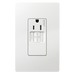 Pass and Seymour Radiant Self-Test Tamper-Resistant Single GFCI Outlet 15A 125V White  (1597TRSGLW)