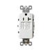 Pass and Seymour Radiant Self-Test Tamper-Resistant Single GFCI Outlet 20A 125V White  (2097TRSGLW)