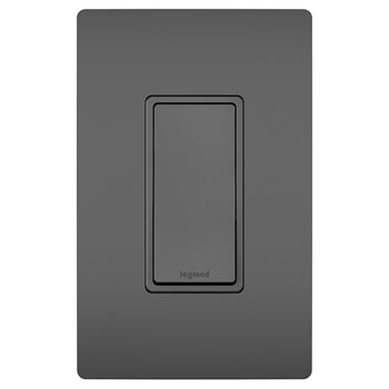 Pass And Seymour Radiant Switch 3-Way 15A 120/277V Black (TM873BK)