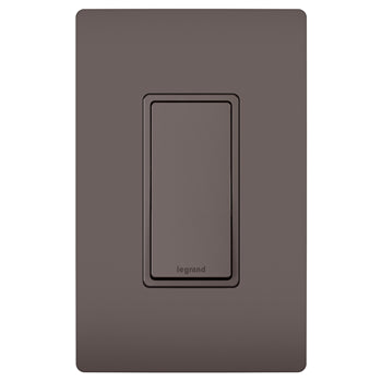 Pass And Seymour Radiant Switch 3-Way 15A 120/277V Brown (TM873)