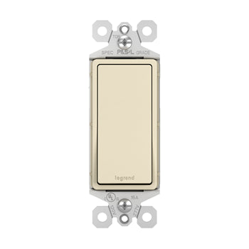 Pass And Seymour Radiant Switch 3-Way 15A 120/277V Light Almond (TM873LA)