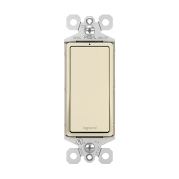 Pass And Seymour Radiant Switch 3-Way 15A 120V Lighted Light Almond (TM873LASL)