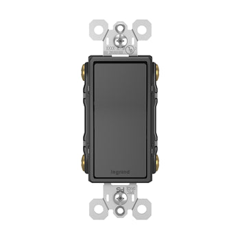 Pass And Seymour Radiant Switch 4W 15A 120/277V Black (TM874BK)