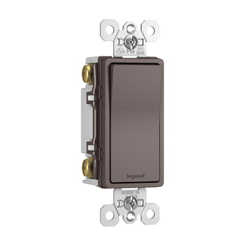 Pass And Seymour Radiant Switch 4W 15A 120/277V Brown (TM874)