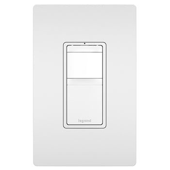 Pass And Seymour Radiant Vacancy Sensor 2-Wire 600W Tri-Color (RRW600VTC)