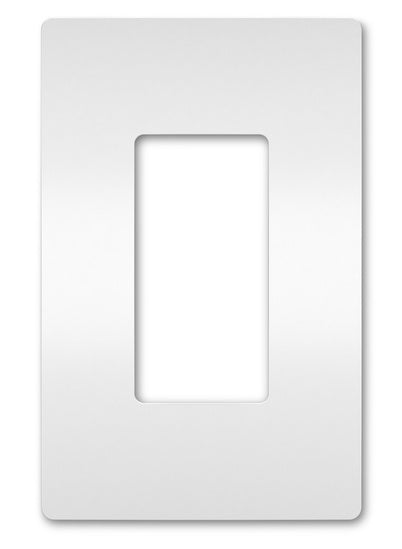 Pass and Seymour Radiant Wall Plate Antimicrobial 1-Gang White  (RWP26WAMCC6)