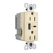 Pass And Seymour Radiant Weather-Resistant A/C Fast Charge USB And Duplex 15A Light Almond (WRR26USBAC6LA)