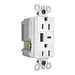 Pass And Seymour Radiant Weather-Resistant A/C Fast Charge USB And Duplex 15A White (WRR26USBAC6W)