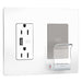 Pass And Seymour Radiant Wireless Charger White 3.1 USB 15A Receptacle White V2 (RWC826USBWCCV2)