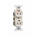 Pass And Seymour Receptacle Duplex 15A Commercial Isolated Ground Ivory (IG5262I)