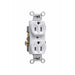 Pass And Seymour Receptacle Duplex 15A/125V Side Wire White (CR15W)