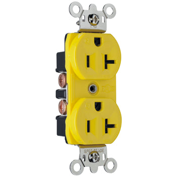 Pass And Seymour Receptacle Duplex 20A 125V Corrosion Resist Heavy-Duty Y (CR6307)