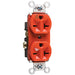 Pass And Seymour Receptacle Duplex 20A 250V Commercial Isolated Ground Orange (IG5862)