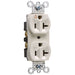 Pass And Seymour Receptacle Duplex 20A Commercial Isolated Ground Light Almond (IG5362LA)