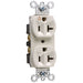 Pass And Seymour Receptacle Duplex 20A Commercial Isolated Ground White (IG5362W)