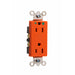 Pass And Seymour Receptacle Duplex SPLEX 15A 125V Side And Back Hospital Isolated Ground (IG26262HG)