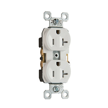 Pass And Seymour Receptacle Duplex Tamper-Resistant 20A/125V Gray (TR20GRY)