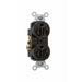 Pass And Seymour Receptacle Duplex Tamper-Resistant Back And Side Wire 15A/125V Black (TR5262BK)