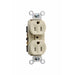 Pass And Seymour Receptacle Duplex Tamper-Resistant Back And Side Wire 15A/125V Ivory (TR5262I)