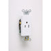 Pass And Seymour Receptacle Single SPLEX 15A 125V Side And Back Wire White (26261W)