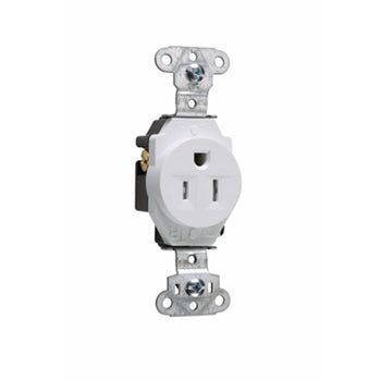 Pass And Seymour Receptacle Single Tamper-Resistant 15A/125V White (TR5251W)