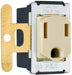 Pass And Seymour Receptacle Single 15A 125V Ivory (1432)